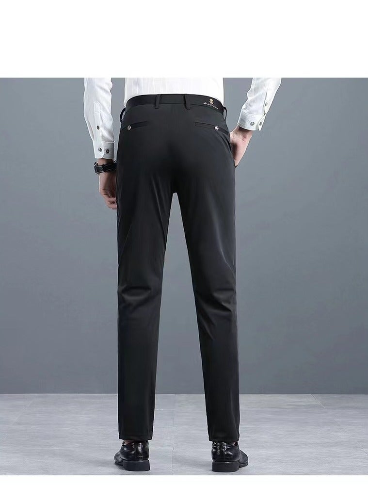 Loquat Men's High Quality Suit Pants  - Image 2