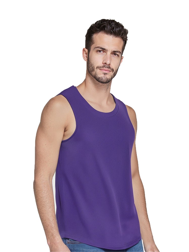 Activity Competition Loose Sports Quick-Drying Sleeveless T-Shirt Vest For Adults And Kidsren Family Tops With Logo Printed On Casual - Image 3