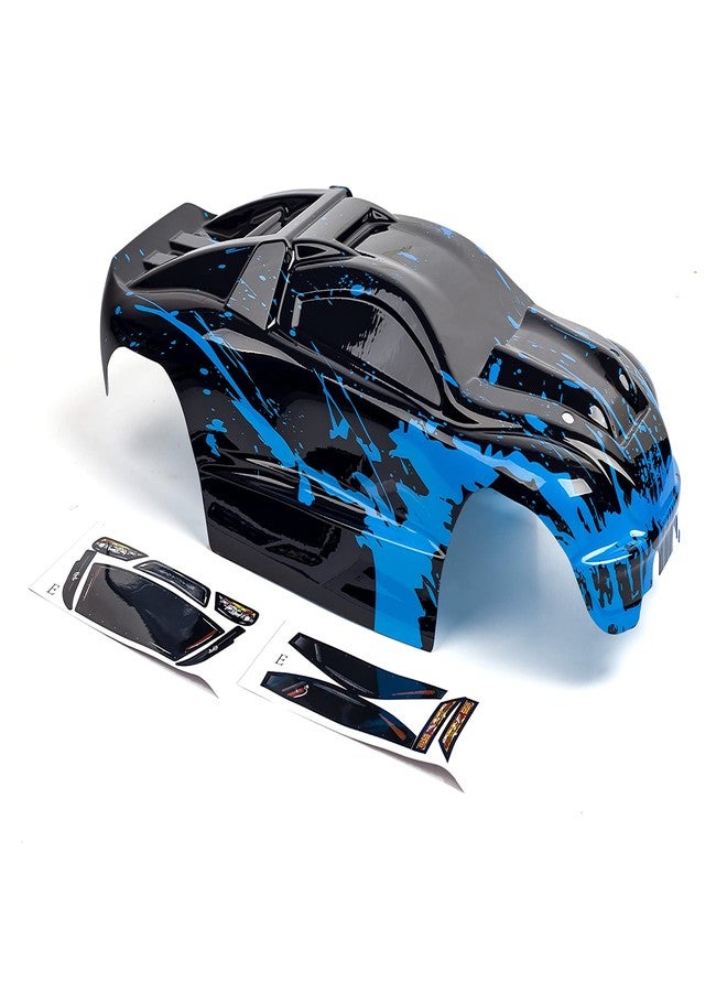 SummitLink Custom Body Muddy Blue Over Black Style Compatible for E-Revo 1/10 Scale RC Car or Truck (Truck not Included) ER-BB-01 - Image 1