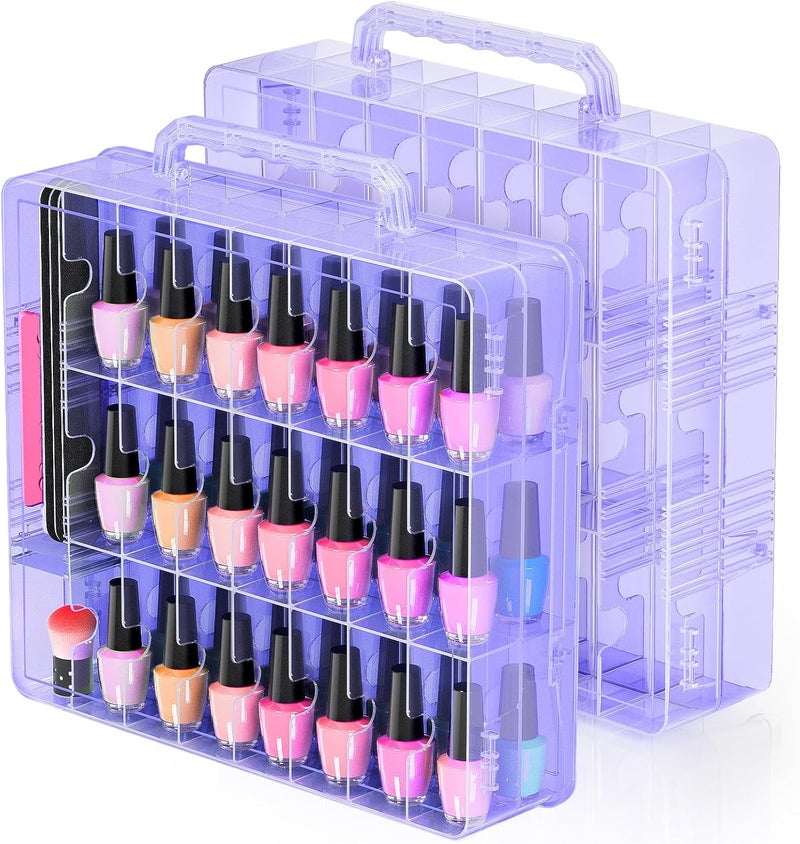 BELOVING Nail Polish Organizer Case - Image 1