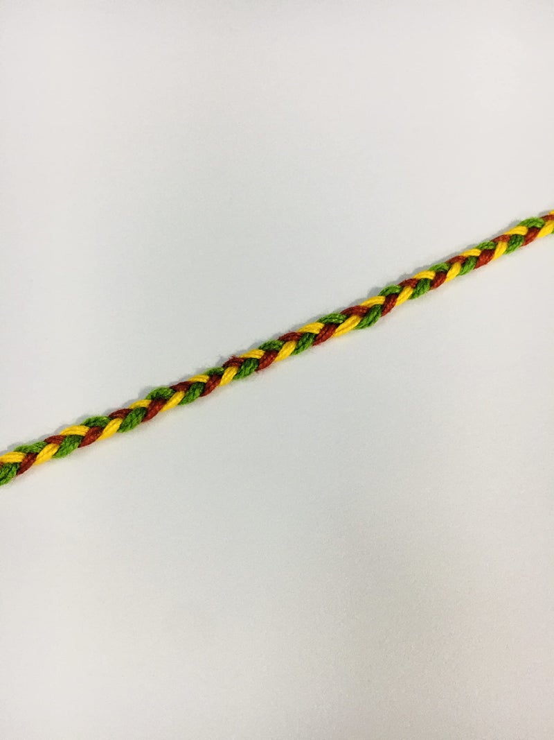 RDK SON'S® 100% Cotton Thread for Pooja | Rakha Dhaga Hand/Wrist Red, Yellow Thread Kalava/for Rakhi and Laxmi Puja Hand (Pack of 2 Thread Kalava) (Simple Kalawa) - Image 4