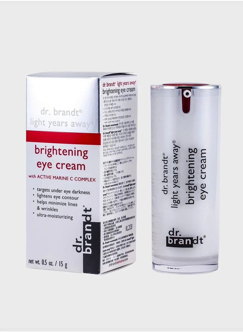 dr. brandt Light Years Away Brightening Eye Cream