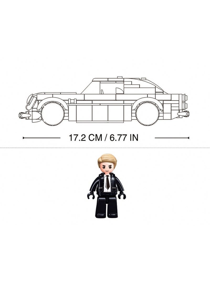 Sluban Sluban - Model Bricks Car of a Secret Agent 325 Pieces - M38-B1125  - Image 5