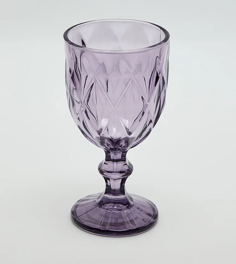 Martha stewart Chauncey Goblet 340ml Violet