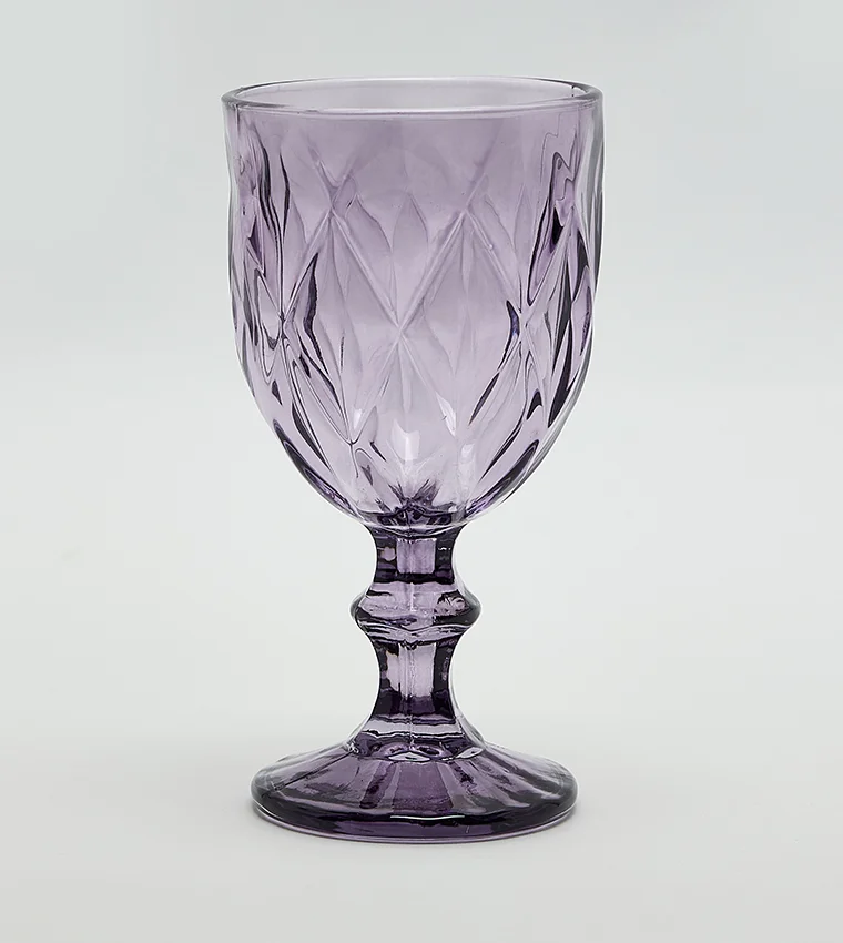 Martha stewart Chauncey Goblet 340ml Violet