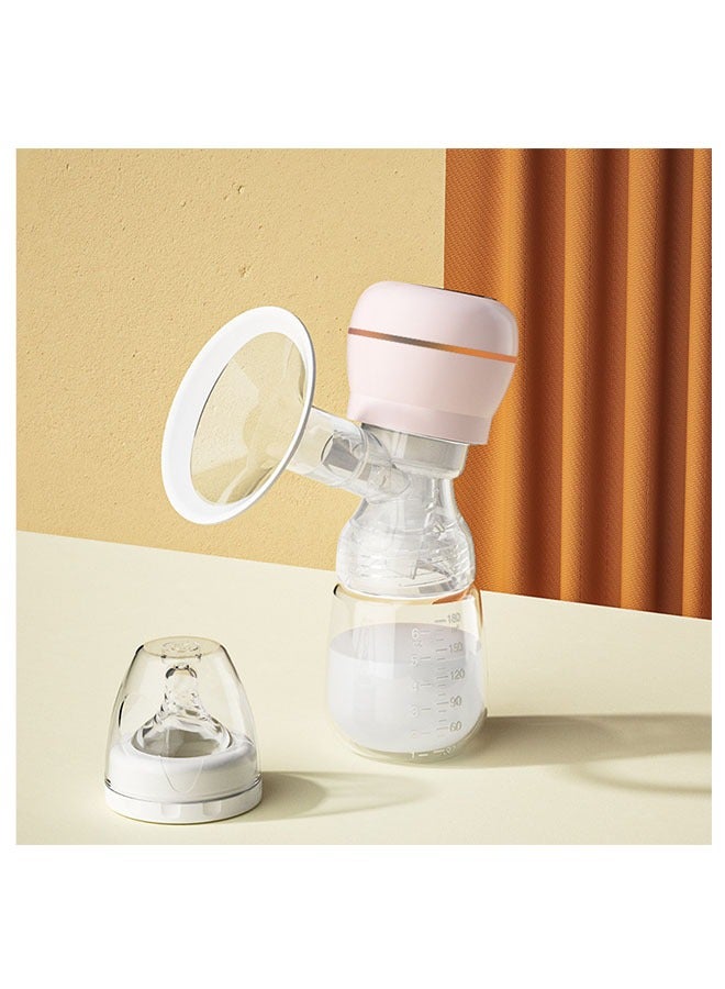 ZCM-HAPPY Portable Electric Breast Pump – Efficient Breastfeeding Pump for On-the-Go Moms – Manual and Electric Options for Easy Milk Expression – Comfortable and Convenient Breast Milk Pump