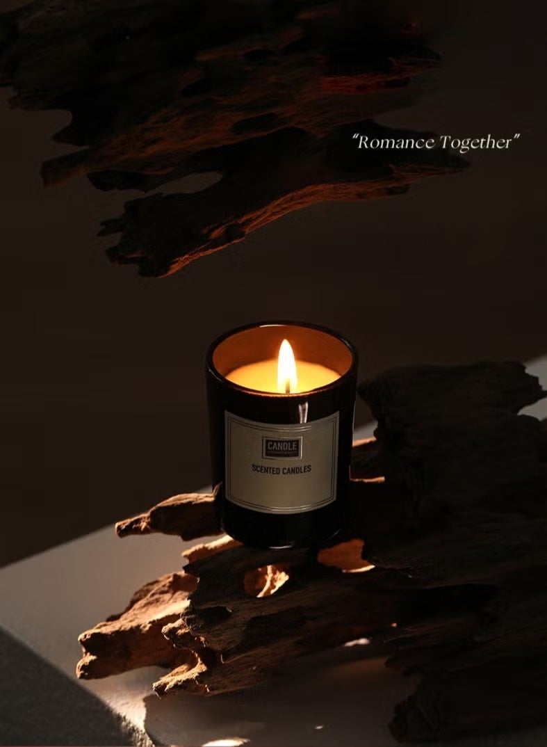 Bukela 2 Pack Scented Candle Crystal Black/White - Image 5