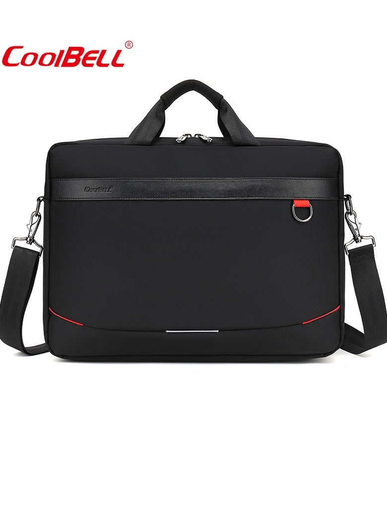 CoolBELL - Men's Multi-Functional Laptop Bag Briefcase Black - Image 1