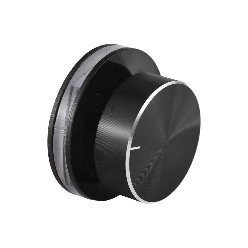 USB Volume Control Knob with One-Click Mute Function RGB Light Type-C Interface for PC Computer Speaker Volume Control Customizable Audio External Volume Control Knob - Image 3