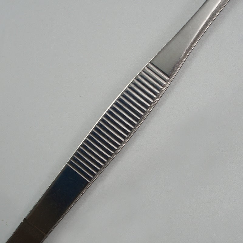 Thickened Stainless Steel Tissue Forceps Straight Head Forceps Rat Tooth Forceps With Hook Dressing Forceps 12Cm To 25Cm Clamp Holding Hook Forceps - Image 5