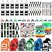 KISPATTI Video Game Party Favors 124 PCS Gaming Birthday Party Supplies with Drawstring Bags VIP Pass Tickets Silicone Bracelet Keychain Temporary Tattoo Stickers Game Theme Goodie Bag for Kids Gamer - Image 4