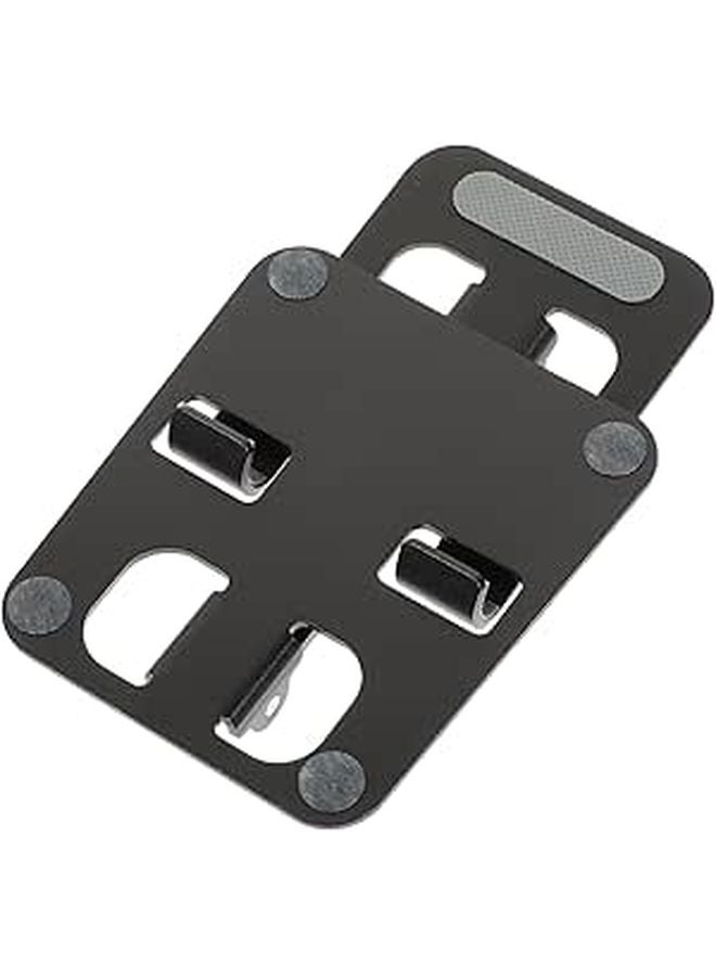 Foldable Aluminum Alloy Phone Stand Adjustable Tablet Holder Portable Desk Bracket Yao Stone Black - Image 1