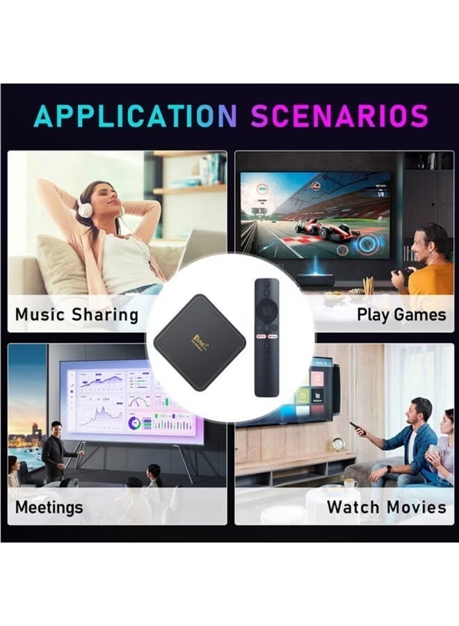 TV98 8K Smart TV Box with Dual Wi-Fi, Illuminated Breathing Light & Android 14 - Image 5