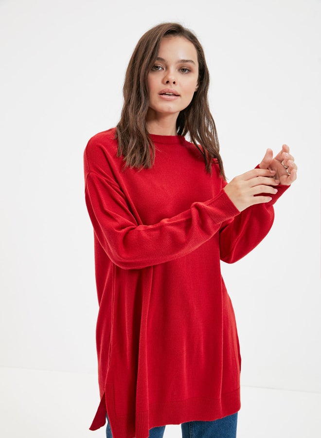 trendyol Red Knitwear Sweater - Image 2