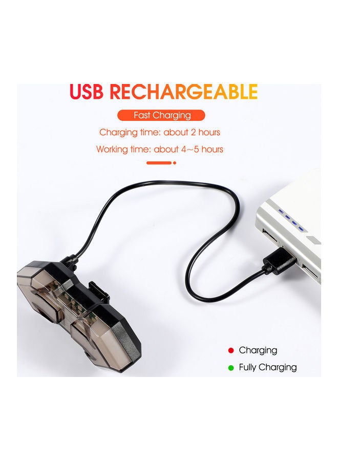 NIBEMINENT USB Bicycle Rear Turn Signal Light Set - Image 5