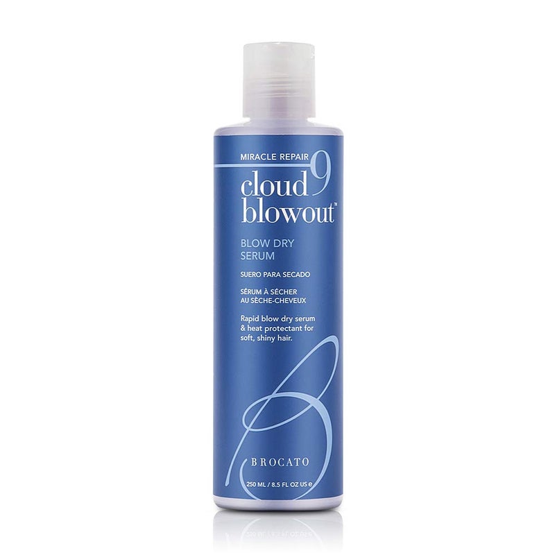 Brocato Brocato Cloud 9 Blow Dry Serum Heat Protectant Blowout Cream Conditioner for Smoothing Shine  Blow Out Balm for Women with Thermal Styling and Straightening Protection for Smoother Hair  85 Oz 