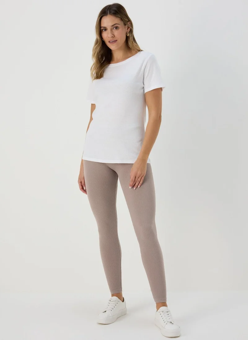 Matalan Beige Seamless Leggings