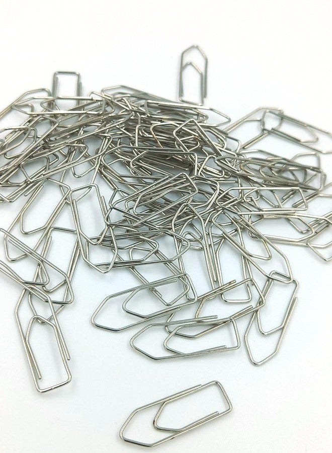 SUKECHI Paper Clips 30 mm 100 Pack Small Steels Color Durable Steel U Pin for Paper Steel U pin - Image 1