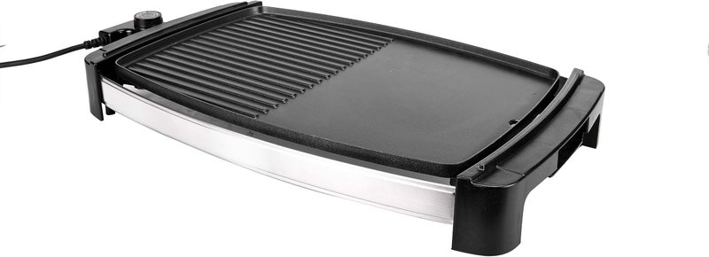 Namson Electric Grill Pan - Adjustable Temperature Control, Non-Stick Coated, Easy to Clean - 2000W Power - Suitable for All Meats and Vegetables - Image 1