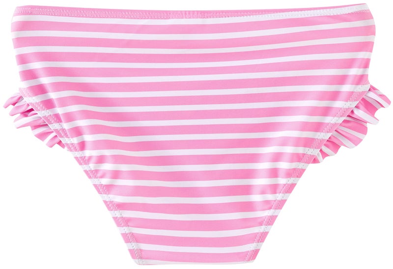 UMELOK Little Girls' Rashguard Sets Swimwear 2-Pieces Long Sleeve Bathing Suit Swimsuit Sets Pink, Dahlia 7Y - Image 5