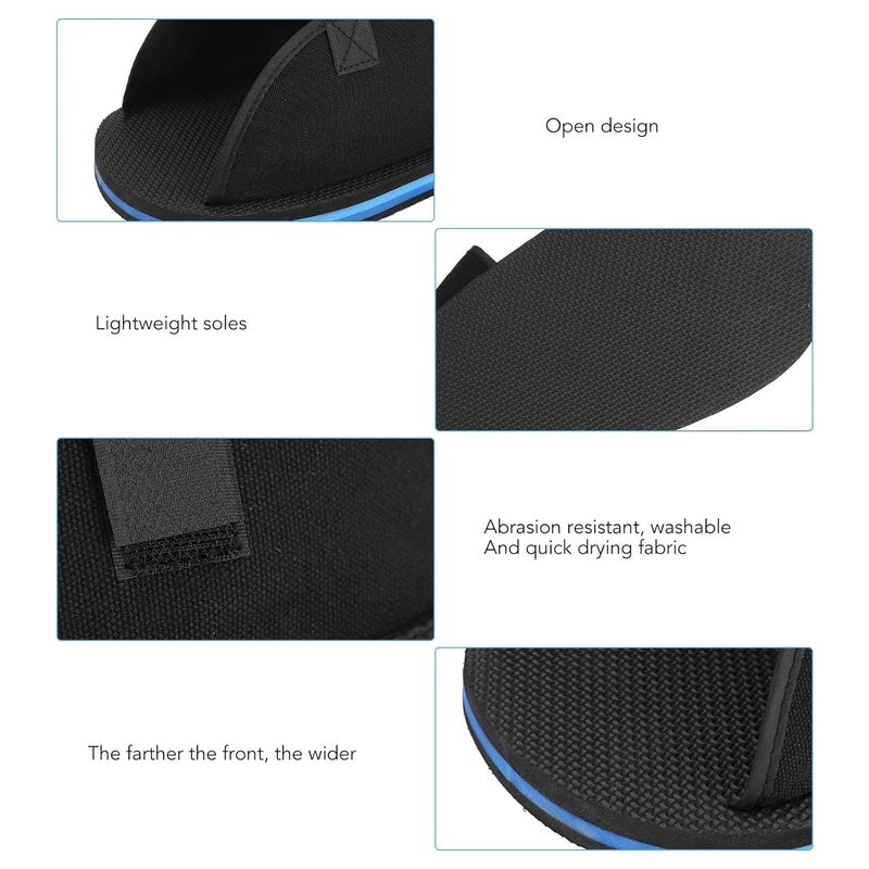 KUDIZE Cast Shoe Foot Support Medical Surgical Shoe, Ankle Support for Firmness & Prevents Wear & Tear of the Cast Cover, Food Fracture Support After Plaster for Men & Women (Medium, Black) - Image 4