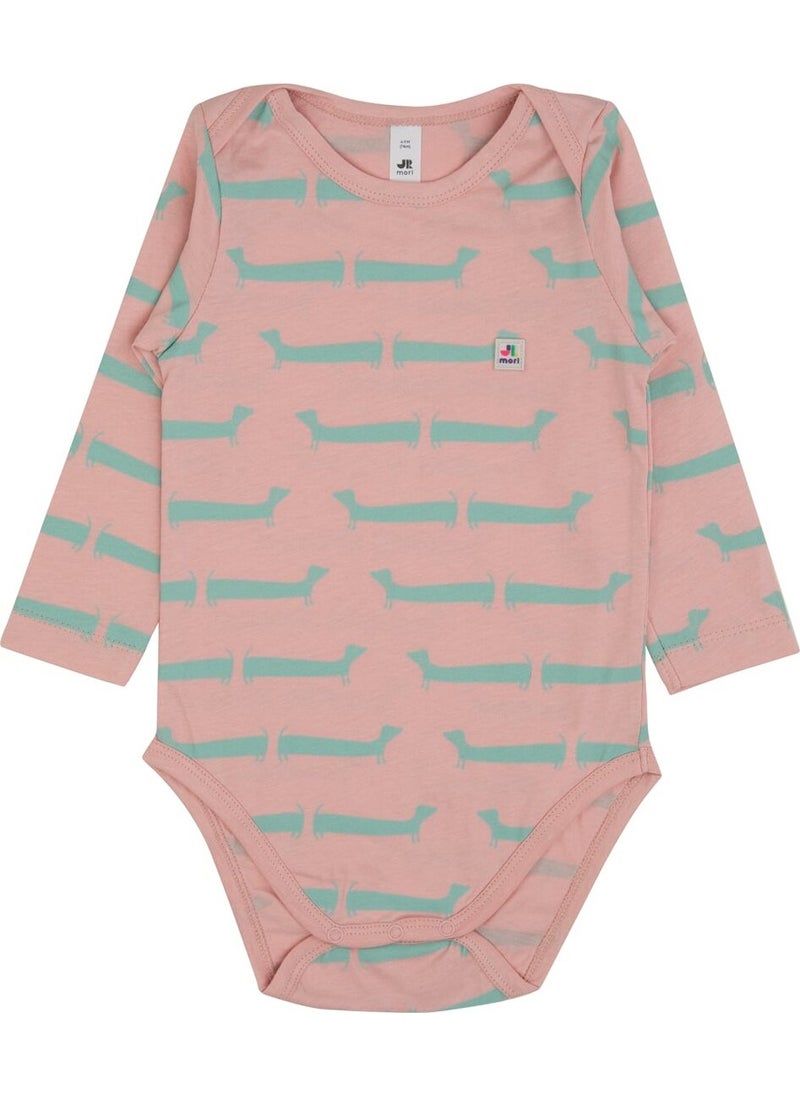Jrmori Ms.r Printed Long Sleeve Bodysuit  - Image 1