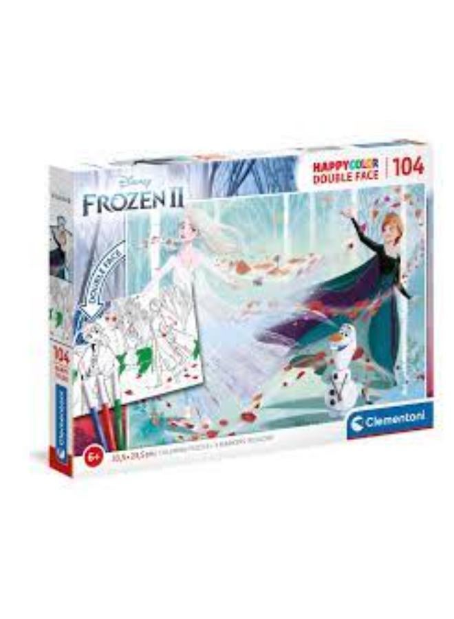 كليمينتوني بازل كينت كليم بزل 104 تلوين مزدوج الوجه مجمد 2