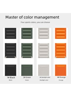 Generic Alpine Loop Strap Woven Nylon Ultra2 For Apple Strap Iwatch1-89 Generation Universal-Color:Metal Head 38/40/41mm ]  - Image 5