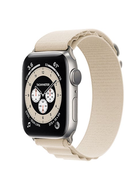 Alpine Loop Strap Woven Nylon Ultra2 For Apple Strap Iwatch1-89 Generation Universal-Color:Metal Head 38/40/41mm ]