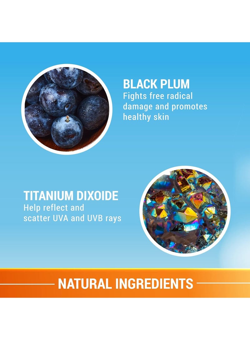LOTUS HERBALS Sunscreen SPF 30 PA++ Black Plum Extract water proof  sweat proof, non greasy sunblock Suitable for all skin types 50g  - Image 3