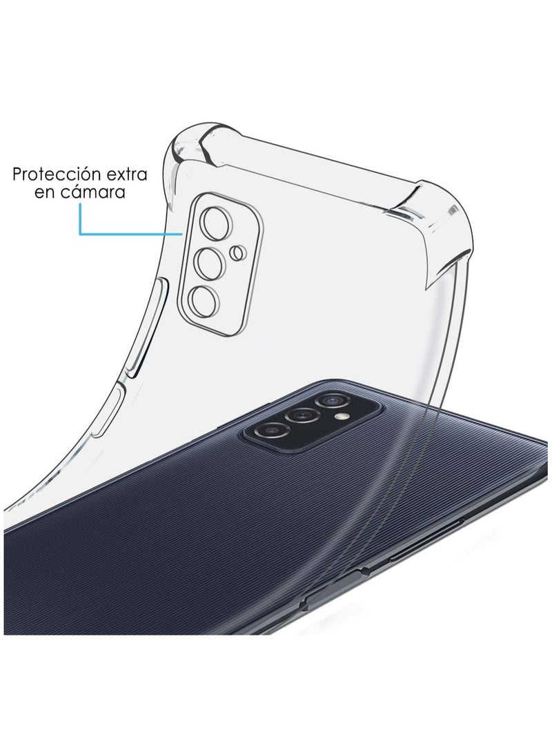 Generic - Transparent shockproof cover compatible with Samsung Galaxy M52 - Image 1