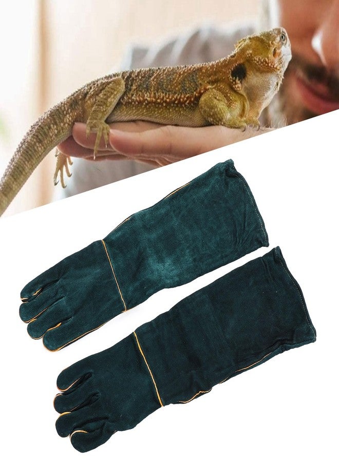 Fockety Animal Handling Gloves Bite Proof, 60CM Thickening Anti Scratch Long Gloves for Bathing Grooming Welding Dog Cat Bird Lizard - Image 5