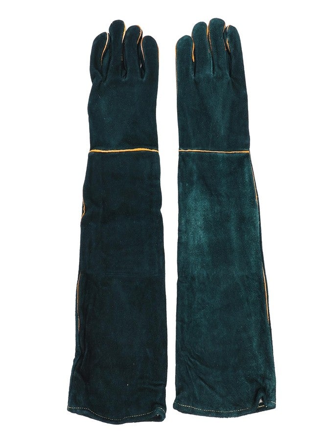 Fockety Animal Handling Gloves Bite Proof, 60CM Thickening Anti Scratch Long Gloves for Bathing Grooming Welding Dog Cat Bird Lizard - Image 1