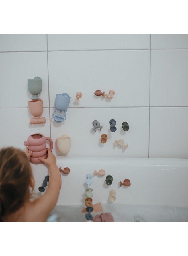 mushie Pour and Play Bath Toy Set | Interactive Water Play for Babies 10+ Months - Image 4