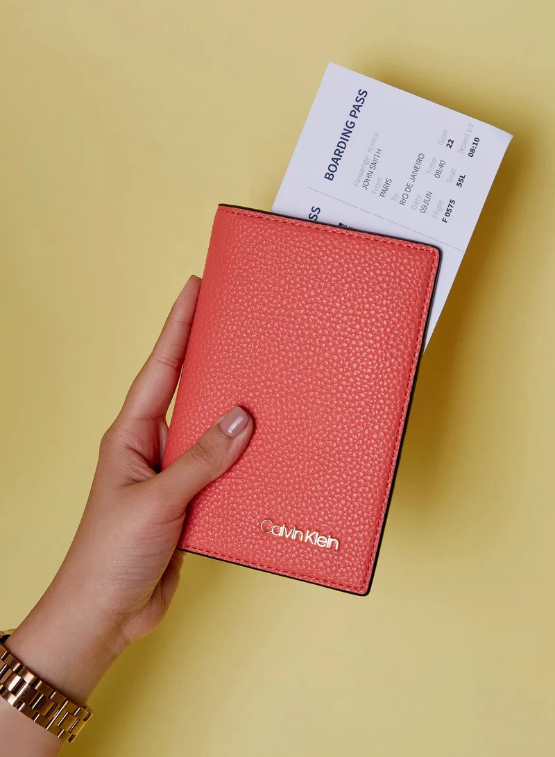 CALVIN KLEIN Sided Passport Holder