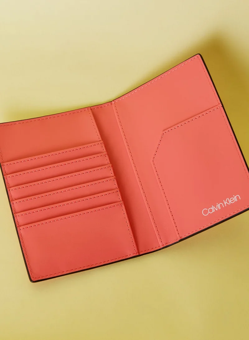 CALVIN KLEIN Sided Passport Holder