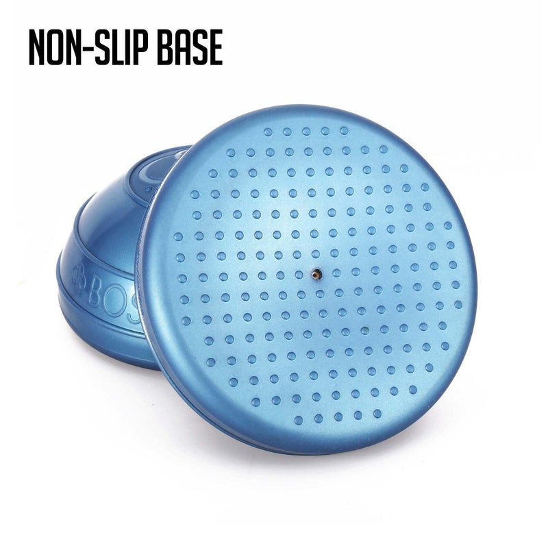 Bosu 6.5-Inch Diameter Unisex Dynamic 2-Sided Home Workout Balance Ball Pods for Strength and Flexibility, Blue (2 Pack) - Image 2