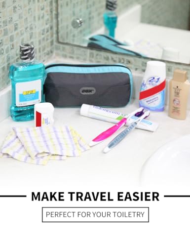 GOX Travel Toiletry Bag Dopp Kit Case for Men Multifunction Packing Organizer Pouch - Image 2