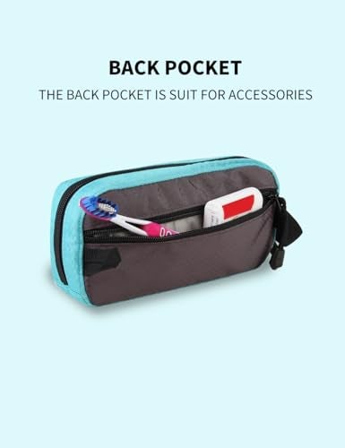 GOX Travel Toiletry Bag Dopp Kit Case for Men Multifunction Packing Organizer Pouch - Image 4