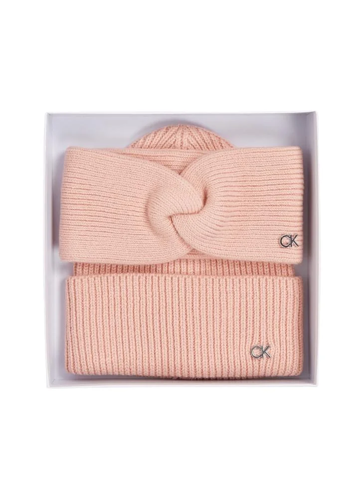 CALVIN KLEIN Set Beanie & Headband