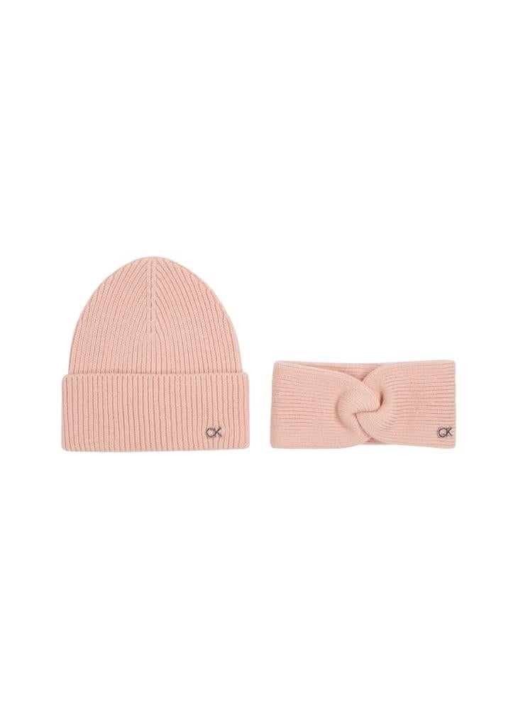 CALVIN KLEIN - Set Beanie & Headband - Image 1