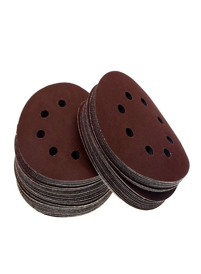 YXQ 5 inch Sanding Discs 8 Hole Hook and Loop 40Grit Sandpaper (30Pcs) - Image 2