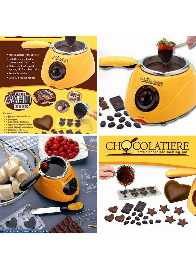 Chocolatier - Chocolate Melting Pot, Chocolate Melting Heating Fondue Machine, Electric Chocolate Melter, Chocolate Machine for Chocolate Cheese, DIY Kitchen Tools - Image 1