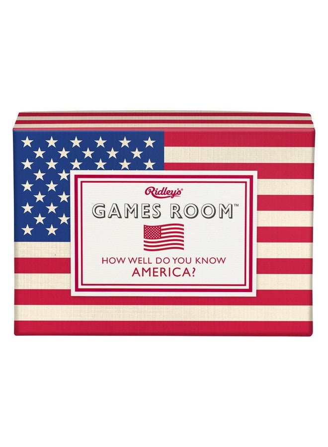 Ridley's Ridley’s How Well Do You Know America Trivia Card Game - Quiz Game for Kids and Adults - 2+ Players - Includes 140 Unique Questions Cards - Fun Family Game - Makes a Great Gift - Image 2
