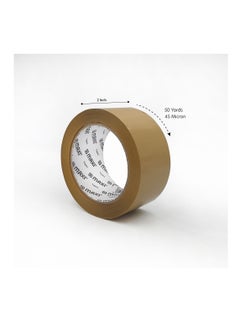 Maxi Maxi Packing Tape 48mm X 50 Yds 45 Mic Brown, Tape For Carton Sealing, Shipping And Packing Tape PT50B  - Image 1