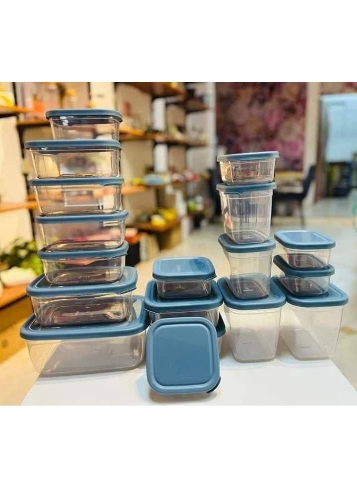 Aksa 18-piece canister set