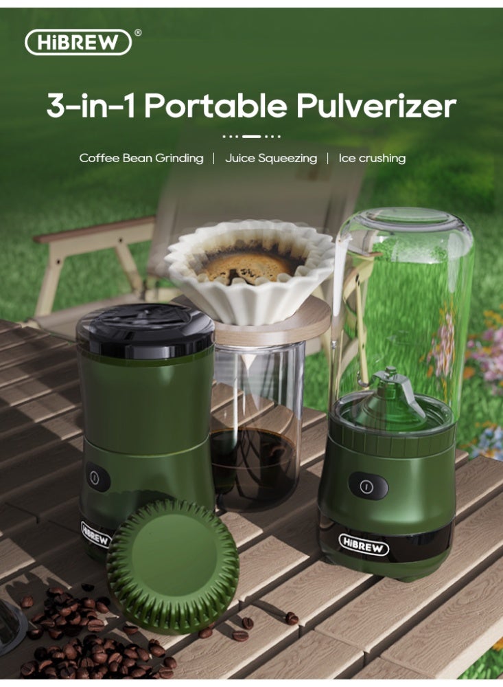 HiBREW هاي برو مح Grinder كهربائي محمول 3 في 1 سعة 2000 مللي أمبير G2 - Image 2