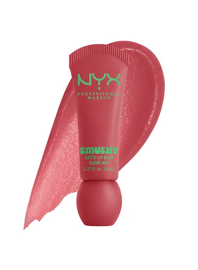 NYX PROFESSIONAL MAKEUP Smushy Matte Lip Balm Matte Finish, Snuggle SZN