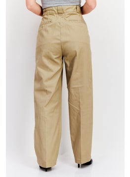 Women Regular Fit Solid Pant, Khaki - pzsku/ZC36E7B35853955C12A4AZ/45/_/1728569563/0ab51550-701e-4624-be90-5b28857be163