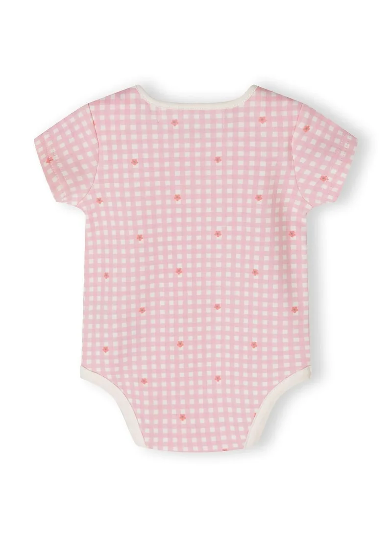 MINOTI 2-Pack Short Sleeve Baby Bodysuits with Snap Closures